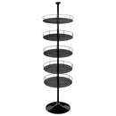Floor Display Stand with 5 Round Metal Trays (Round Base)