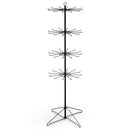 48-Hook Economical Floor Display for Hanging Merchandise up to 2" Wide