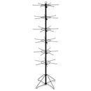 36-Hook Floor Display for Merchandise up to 5" Wide (Wire Base)