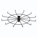 12-Hook Spoke Tier for Packages up to 2" Wide (Black)