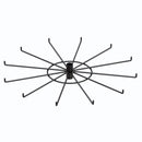 12-Hook Spoke Tier for Packages up to 2" Wide (Black)