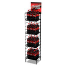Fold-Up Floor Display (16" Wide) with 5 Reinforced Shelves