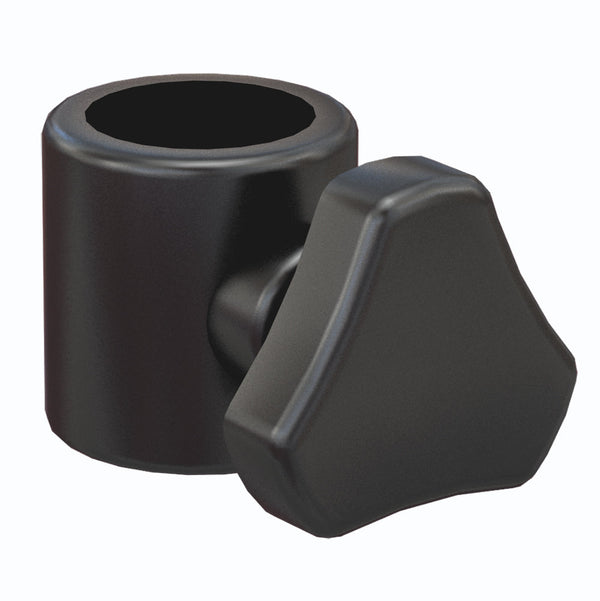 Thumb Screw Clamp - Black (for 1" display tubes)