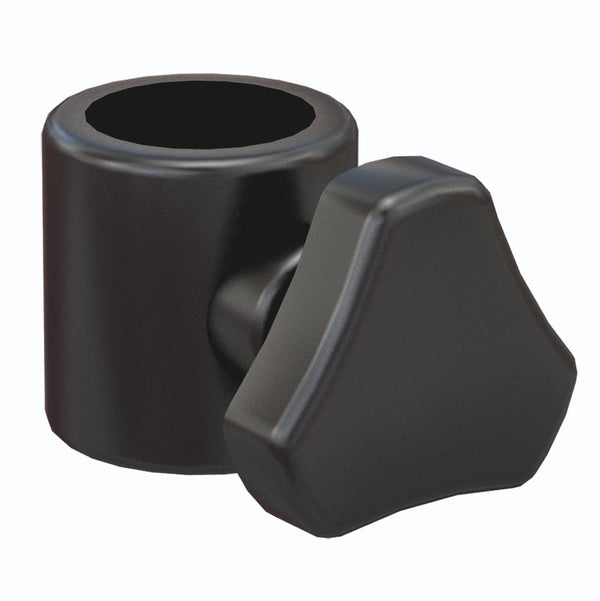 Thumb Screw Clamp - Black (for 0.75" display tubes)