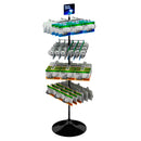 24-Hook Economical Display for Hanging Merchandise up to 7.25" Wide (Plastic Floor Base)