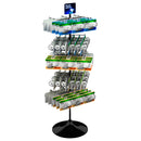 30-Hook Economical Display for Hanging Merchandise up to 7.25" Wide (Plastic Floor Base)