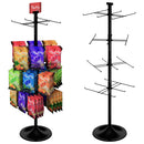 24-Hook Floor Display for Merchandise up to 7.75" Wide (Round Base)