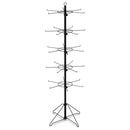30-Hook Floor Display for Merchandise up to 5" Wide (Wire Base)
