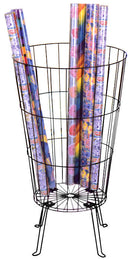 Round Dump Bin For Bulk Merchandise Display (Black)