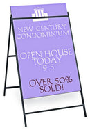Large Slide-In Metal A-Frame for 36" x 24" Sign Panels (PACK OF 2)