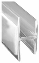 48" Long H-Channel Message Track for 1/4" Signs (Clear)