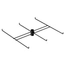 6-Hook Tier for Packages up to 7.5" Wide (Black)