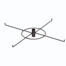 4-Hook Spoke Tier for Packages up to 6.5" Wide (Black)