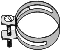 Metal Clamp (Hose Style) for 1" diameter poles