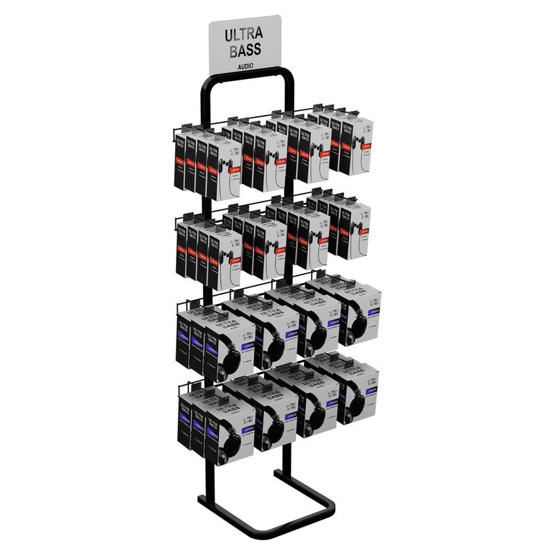 16-Hook Single Sided Marvelous Merchandiser Floor Display