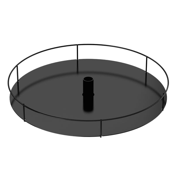 18" Diameter Display Tray (Black)