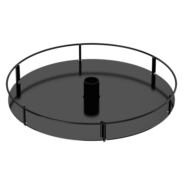 18" Diameter Display Tray (Black)