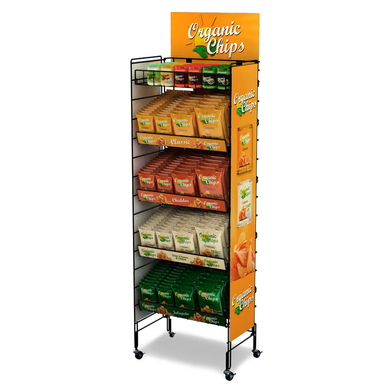 Brand-Building Fold-Up Floor Display (24" Wide)